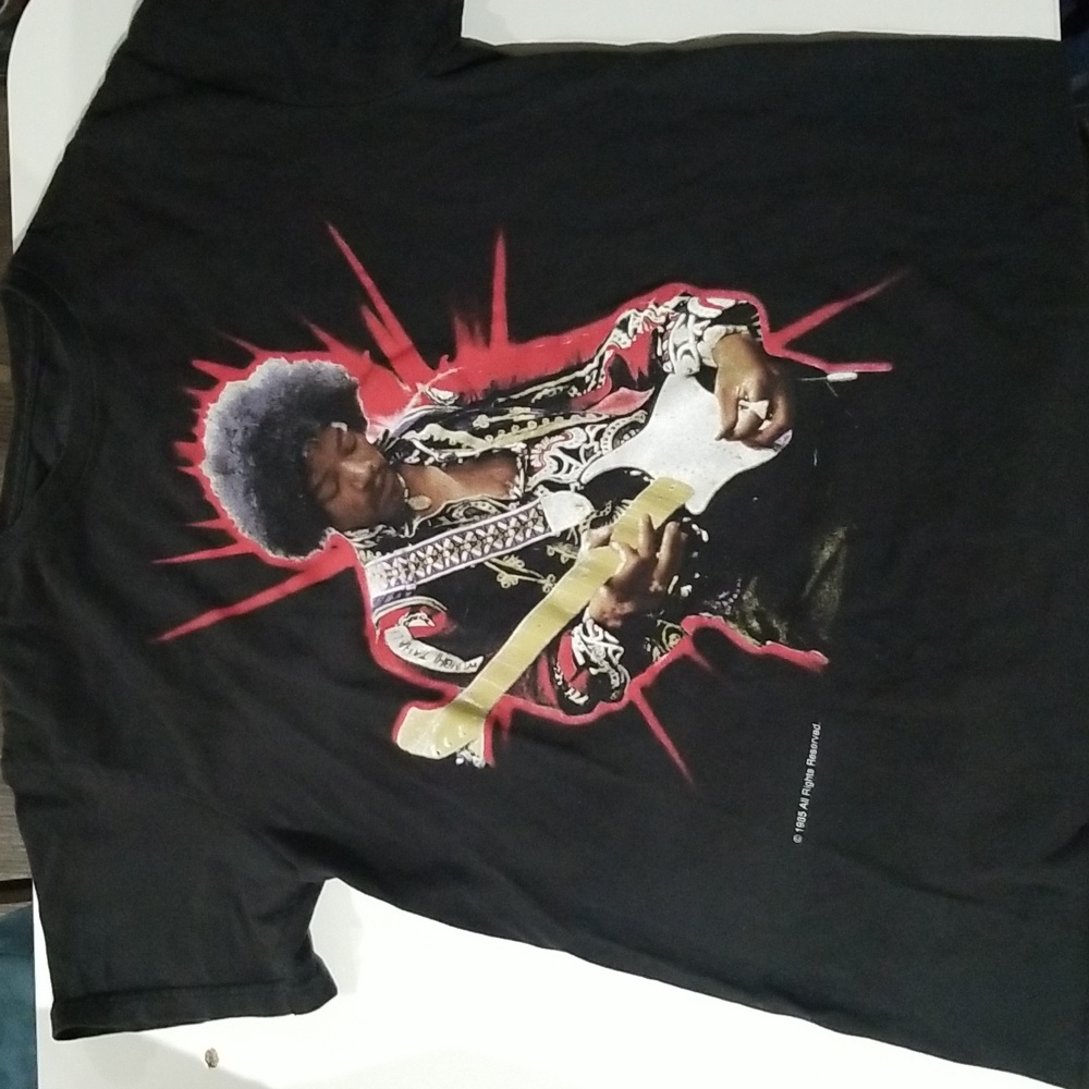 Vintage 1985 Jimmy Hendrix t shirt